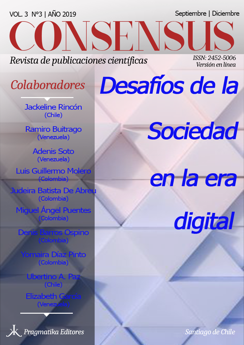 Consensus (Santiago) Vol 3 Num 3 Año 2019