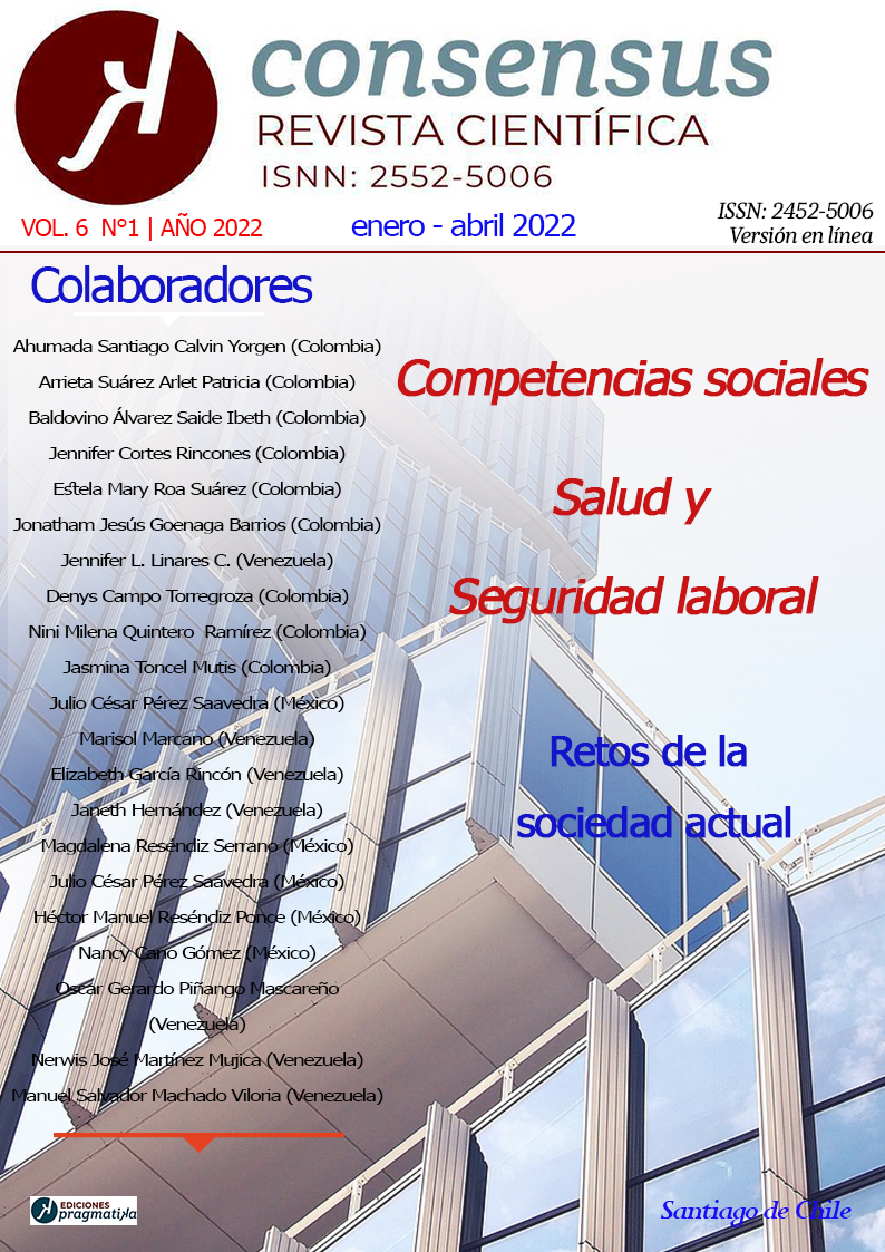 Editorial Volumen 6 número 1 – 2022